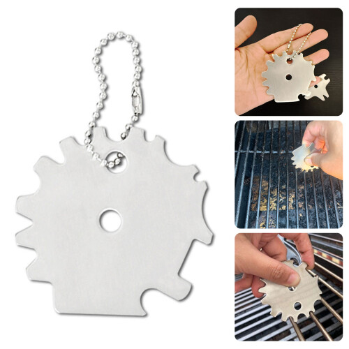Stainless Steel BBQ Grill Cleaning Brush Multipurpose-Model B 2