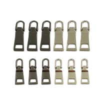 12Szt Metalowe Zipper Slidery Do Kurtek I Kolorowe