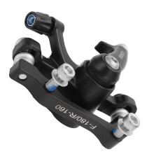 Bicycle Disc Brake, Universal Mountain Bicycle Aluminium Alloy Front Rear Mechanical Round Disc Brake Calipers Road Bike Accessories rear disc brake