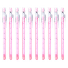 Stapelbare potloden Pop-up plastic potlood met gum Top-Roze