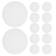 1000Pcs 12 Inch Round Leak-Proof Paper Cup Lids For Coffee Milk Tea