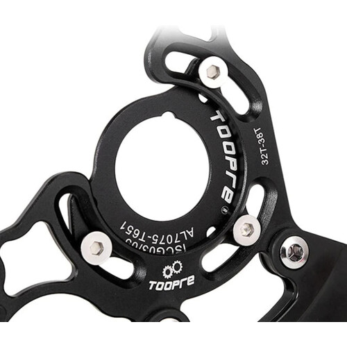 chain guide, chain deflector, bicycle protection, 32T38T, single disc chain guide 1