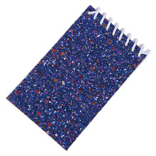 Twin Coil Binding Notepads 20 Sheets Unlined Small-Navy Blue