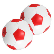 1Par Bola De Futebol PU Multicolor Para Partidas, Treinos E Exames