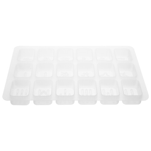 Silicone Mahjong Simples Transparente Para Criação DIY