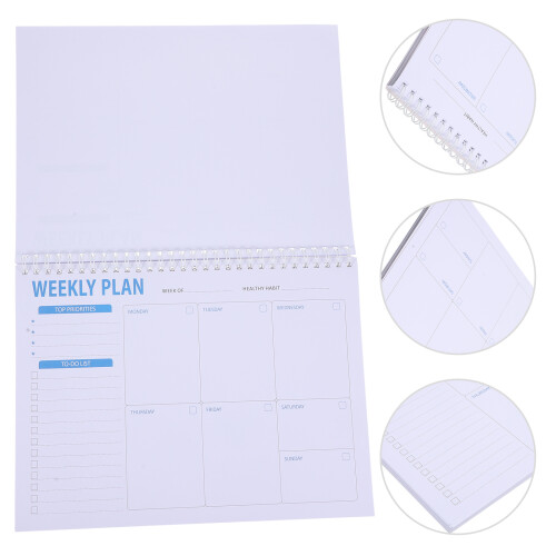 Notatnik Planer Papier Metal Codzienny Użytek 2