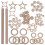 1Conjunto Material De Para Tapeçaria DIY Com E Anéis 2