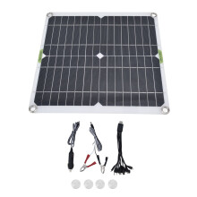 Monokrystallinsk silisium solpanel for bærbar lading, høy effektivitet konvertering strømforsyningsmodul vanntett solcellelader med USB-port egnet