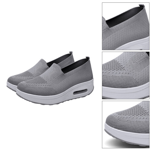 1Par Tênis Casual Mesh Leve Com Antiderrapante 2