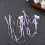 1Par Clip De Cabelo Infantil Tassel Decoração Para Hanfu 5