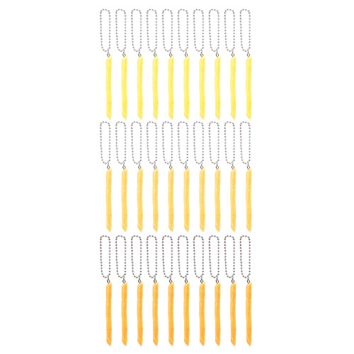 10 Stück künstliche Pommes frites-Primärfarbene Pommes 1