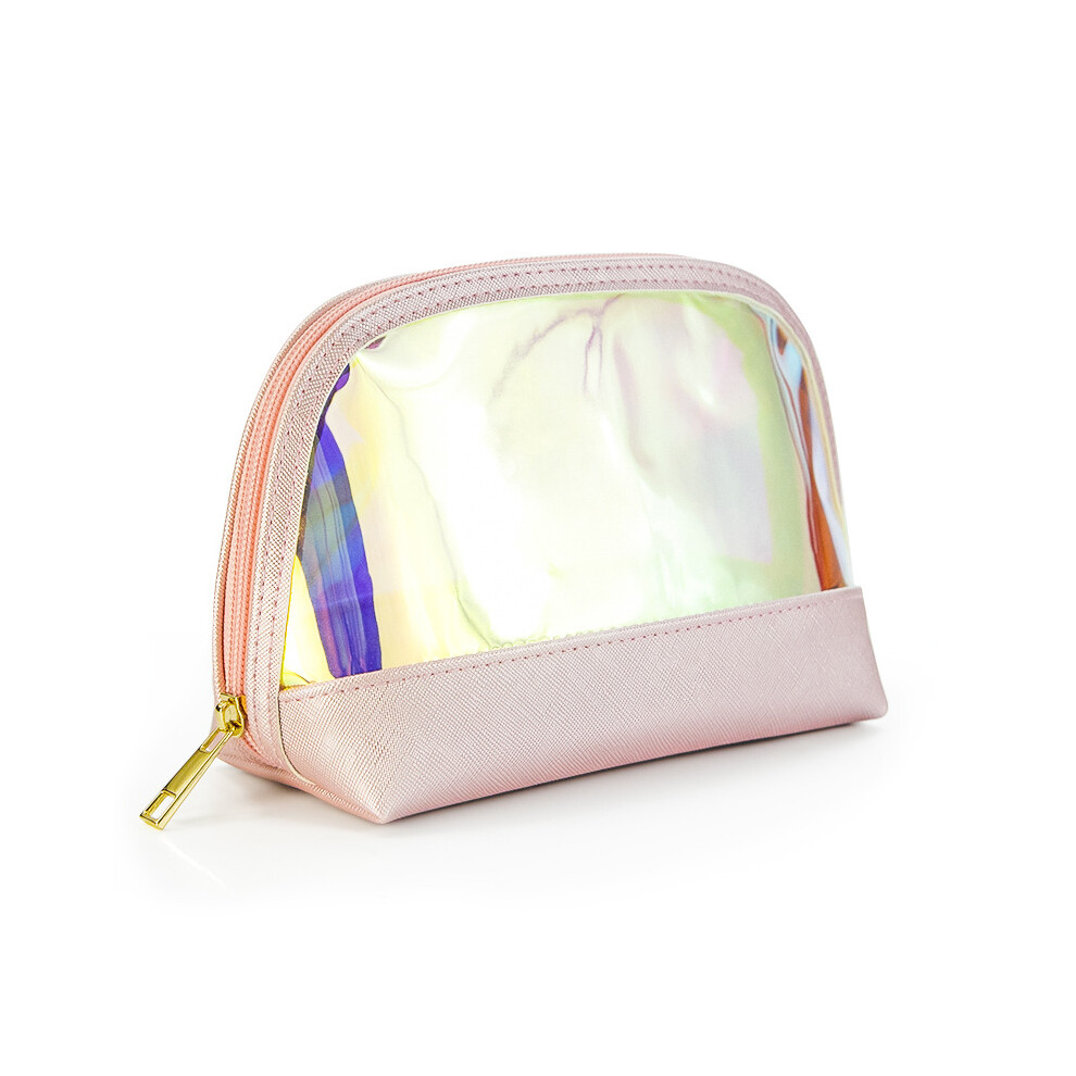 Sparkly Glittery Travel Makeup Bag, Multipurpose Cosmetic Organizer with Large Capacity and Waterproof Feature, Portable and Easy to Carry for Women (