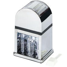 Snow Cone Smoothie Maker Manual Ice Crusher Mini Ice Shaver Chopper Ice Block Breaker Mud Blender