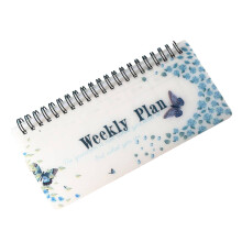 Weekplanner met scheurbare pagina, dubbele-Vlinder