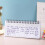 Weekplanner met scheurbare pagina, dubbele-Vlinder 5