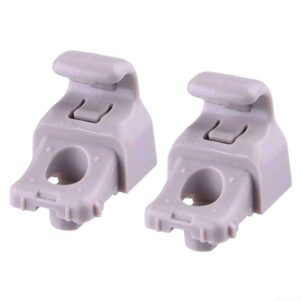 2 X Sun Visor Hook Holder, Inner Sun Visor Clips, Sun Visor Holder, Hook For Tesla For Model 3 2017Â, Gray 9105992607112