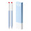 2 Stück Neutralstift Gelschreiber 0,5 mm Schreibstift First-00 1