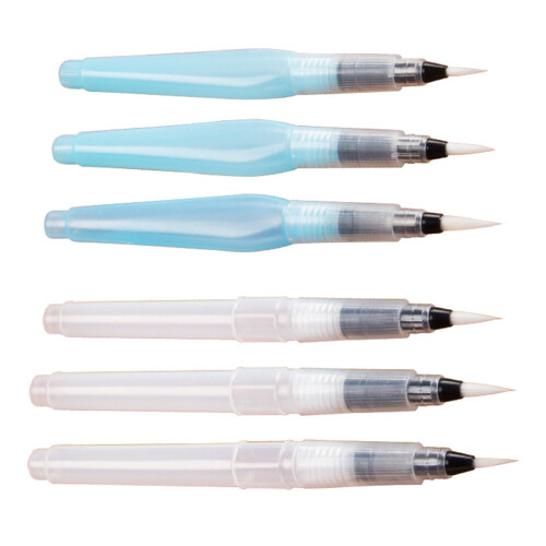 Tekening Brush Marker Hervulbare-witte staaf witte pen Medium 2