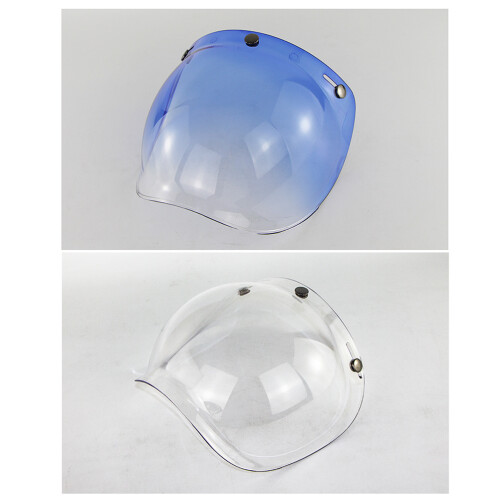 Protetora Transparente Pc Para Capacete Com Ajuste 2