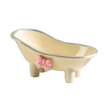 Practical Soap Dish Cartoon Bathtub Soap Box Durable ABS-A