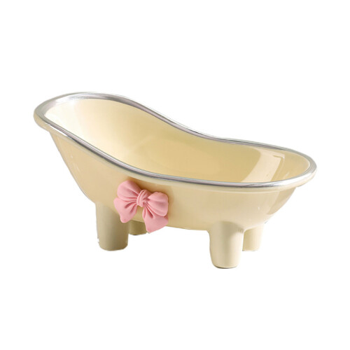 Practical Soap Dish Cartoon Bathtub Soap Box Durable ABS-A