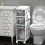 Stackable Storage Drawers On Wheels  Clear Plastic Cabinet  Freestanding Storage Tower Unit  Home Organization 1