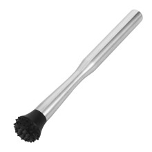 Stainless Steel Ice Muddler Ergonomic Bar Muddler Crushing Ice Mixing Cocktails Swizzle Stick Home Bars Milk Tea Shops