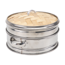 1Conjunto De Vapor Reutilizável Cozinha Aço