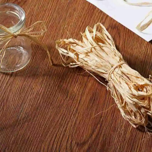 Natural Raffia Rope Creative Wedding Candy Packaging String String String Party Florist Craft Gift Scrapbooking Wedding 2