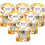Febreze 6 x 20ml Febreze 3Volution Plug in refill - Vanilla & Magnolia 1
