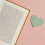 Marque-pages pratiques en forme de cœur, 10 pièces,-Vert 5