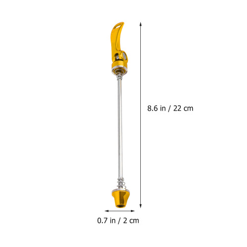 1Par Hub Quick Release Skewer Alumínio Para Bike 1