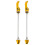 1Par Hub Quick Release Skewer Alumínio Para Bike 9
