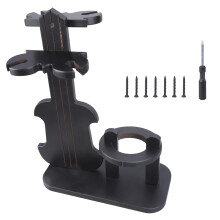 Decorative Retro Style Solid Wood Stemwares Display Rack