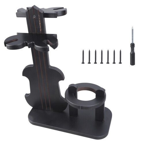 Decorative Retro Style Solid Wood Stemwares Display Rack
