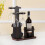 Decorative Retro Style Solid Wood Stemwares Display Rack 2