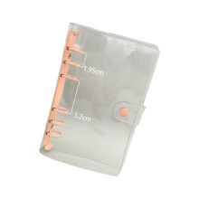 Weiche Notizbuchhülle A 6,-ODER transparent 6