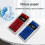 Reusable Indicator Paper Fast response Test for Homes Lab-Red 3