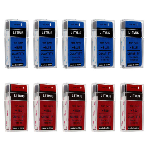 Reusable Indicator Paper Fast response Test for Homes Lab-Red 1