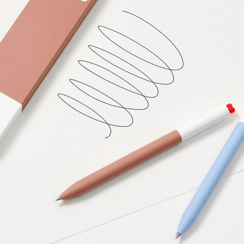 2 Stück 0,5 mm Gelstift Neutralstift First Love Heart-10 2