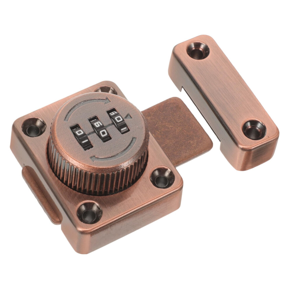 Antitheft Mechanical Cabinet Lock Combination Code Locker Hasp For Filing Cabinets Office Home Use 9001264180737