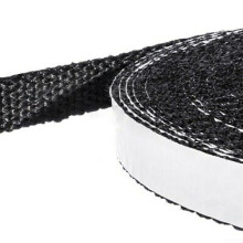 Fiberglass Stove Rope Seal 20 Mm Wide 2 Mm Thick 2 M Length Black Flat Design Fireplace Glass Doors