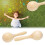 2Pcs Sand Hammer Frühen Bildung Instrument Holz 12