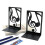 2Pcs Höhlte Musical Note Buch Ende Für Regale Heavy-Hinweis B320 5