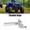 CNC Aluminium Gasgriffe 22mm/0,87 in Motorrad 15