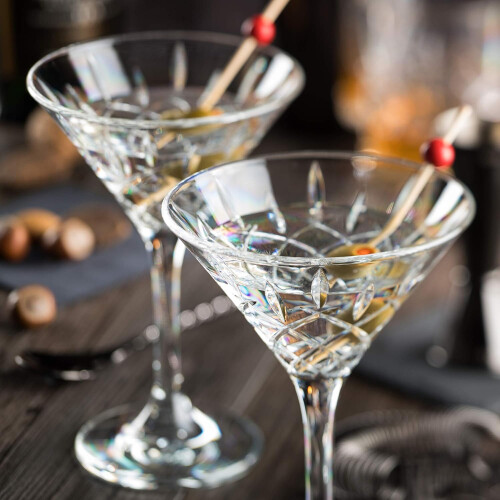 Lucent Polycarbonate Martini Glasses 235 ml (Set of 6) 1