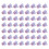 Pinces à papier transparentes, 100 pièces, pour sac-4 1