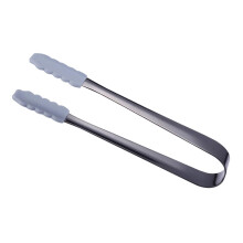 Eiszange – sugar tongs stainless steel ice tongs ice tongs for zer with silicone sleeves