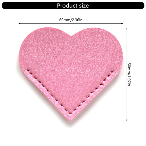 Marque-pages en cuir PU, marqueurs de Page d'angle créatifs,-4 2