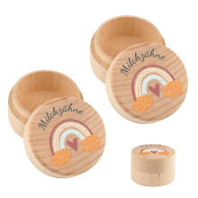 Pack of 2 Personalised Milk Tooth Boxes for , Tooth Fairy Box